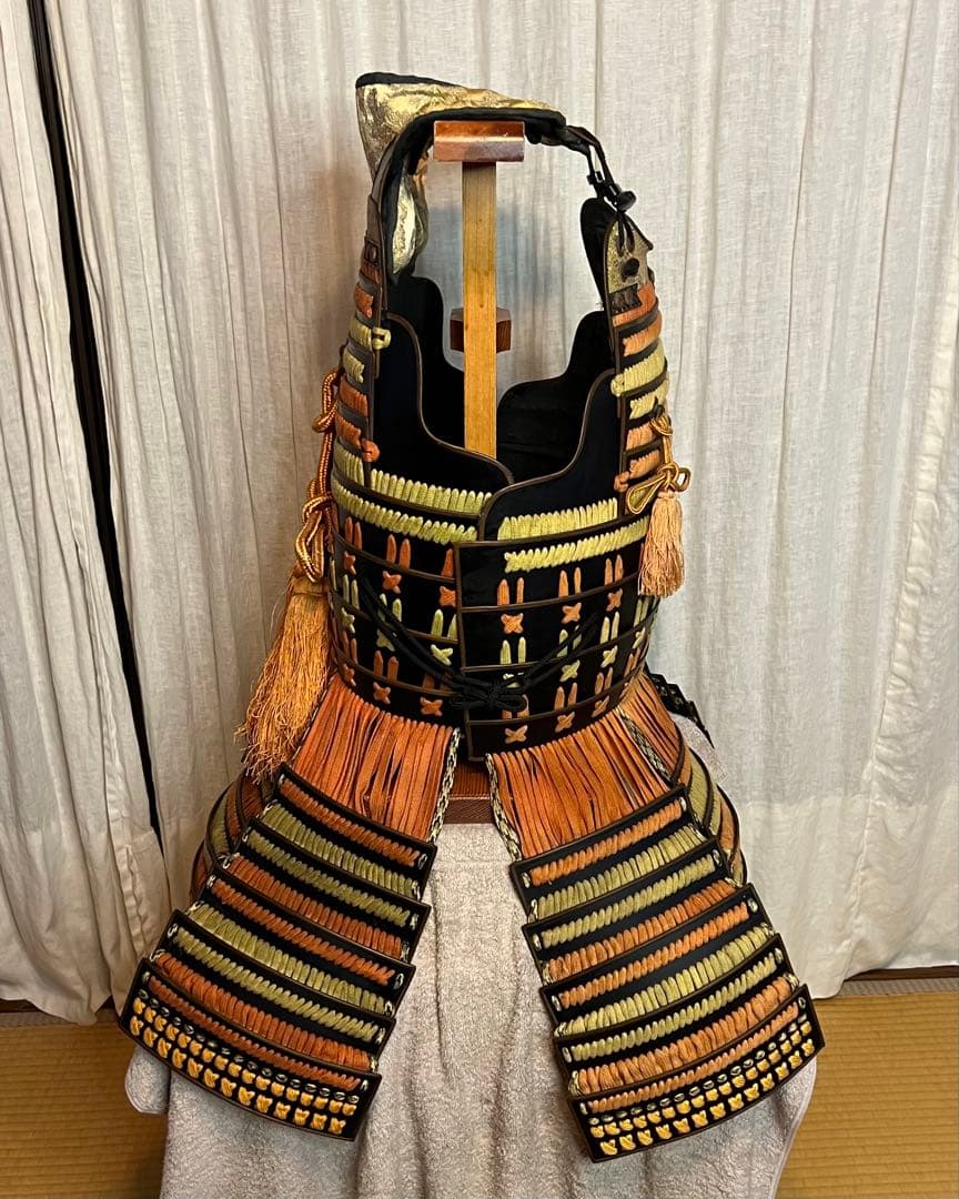 最高級！【美品】『 胴 鎧 』丸武工房製【現代 甲冑•等身大】当世具足