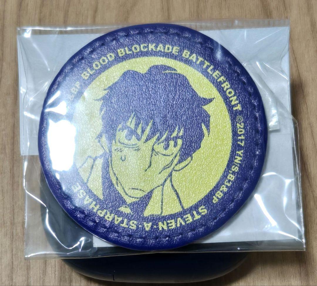 血界戦線 レザー缶バッジ スティーブン