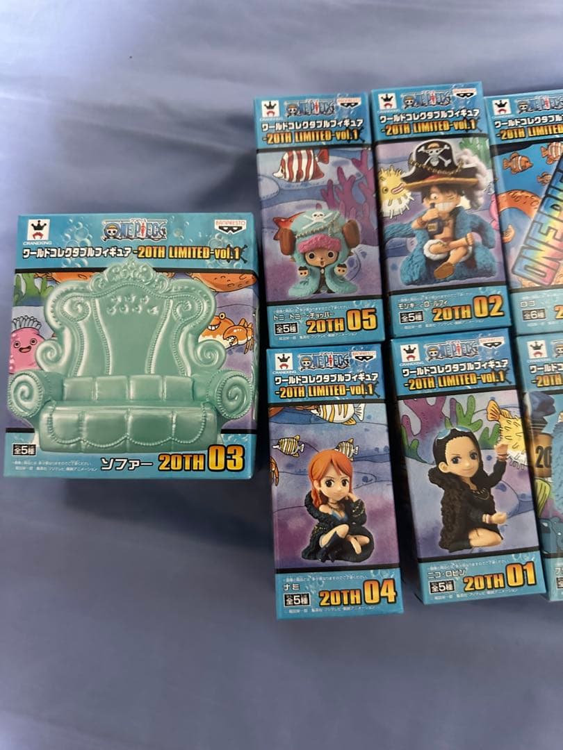 ワンピース ワールドコレクタブル 20th limited 11種
