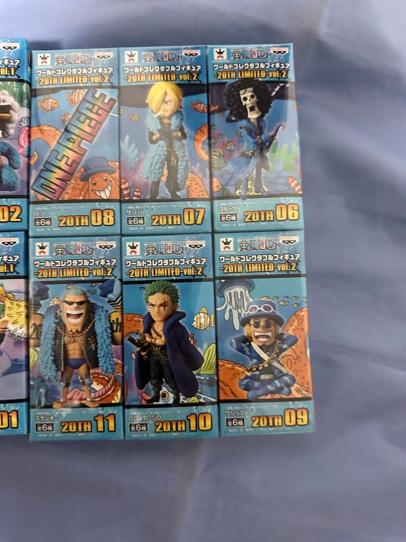 ワンピース ワールドコレクタブル 20th limited 11種