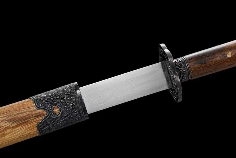 苗刀 繍春刀 牛尾刀 手鍛造打 鋼刀 冷兵器 古兵器 刀装具 護身工具 両手刀