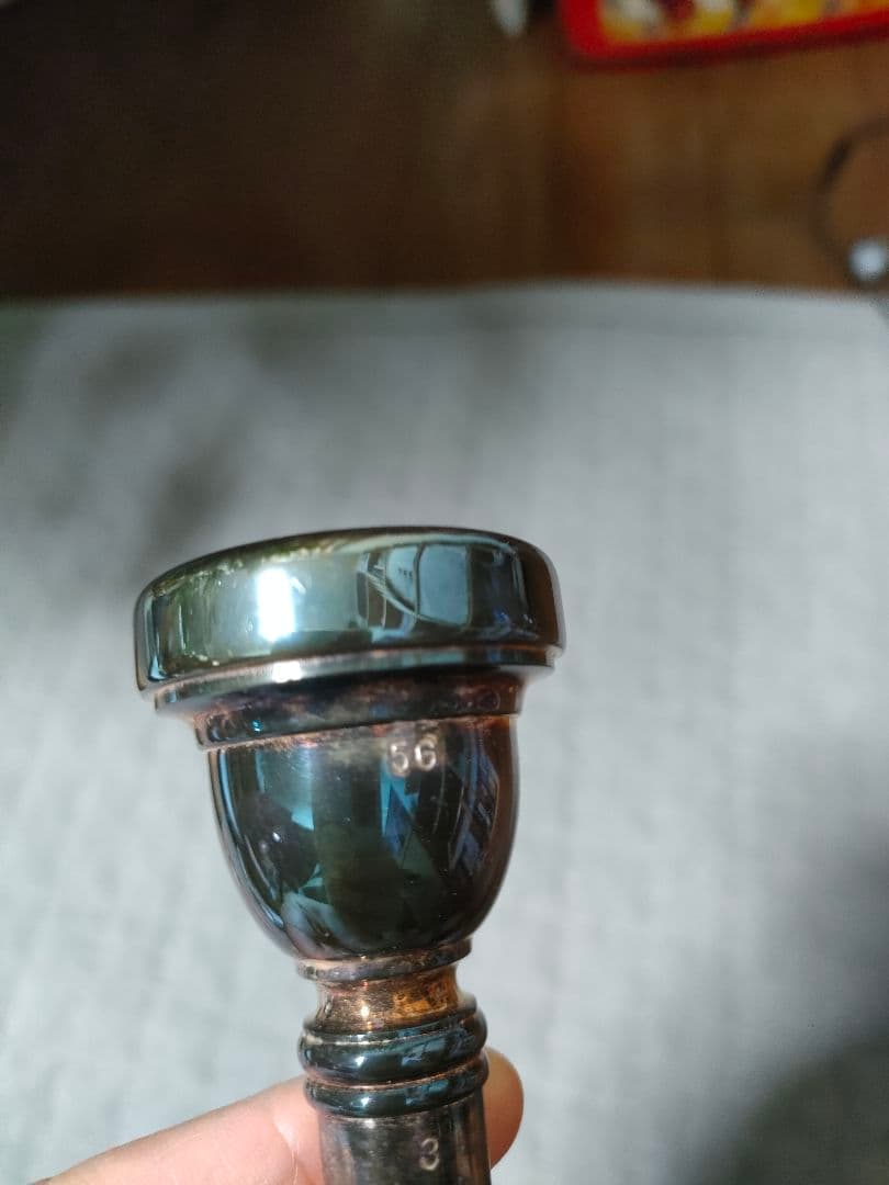 （ケース付）トロンボーン・ユーフォニアム用　マウスピース　Bruno Titz