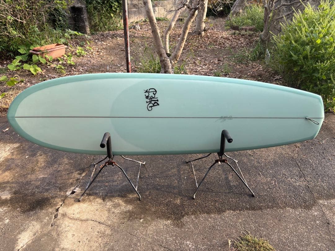 超極上　ブラックバードサーフボード6.4 ミッドレングス