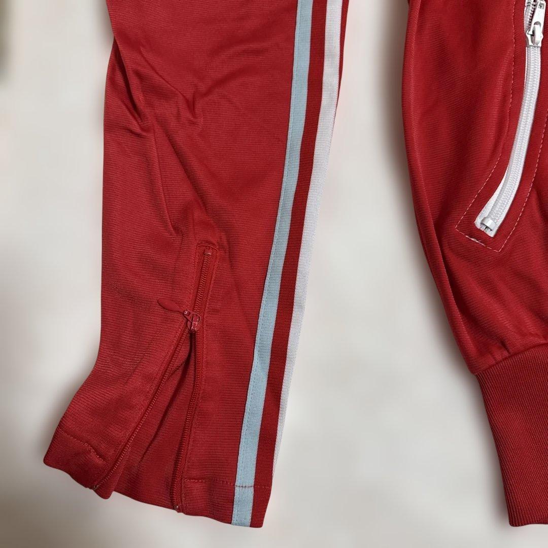 adidas ヴィンテージ　赤ジャージ 上下