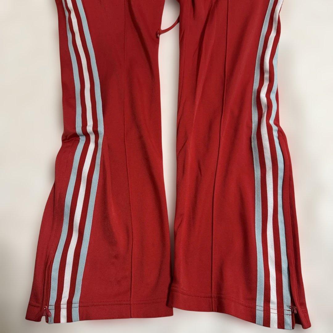 adidas ヴィンテージ　赤ジャージ 上下