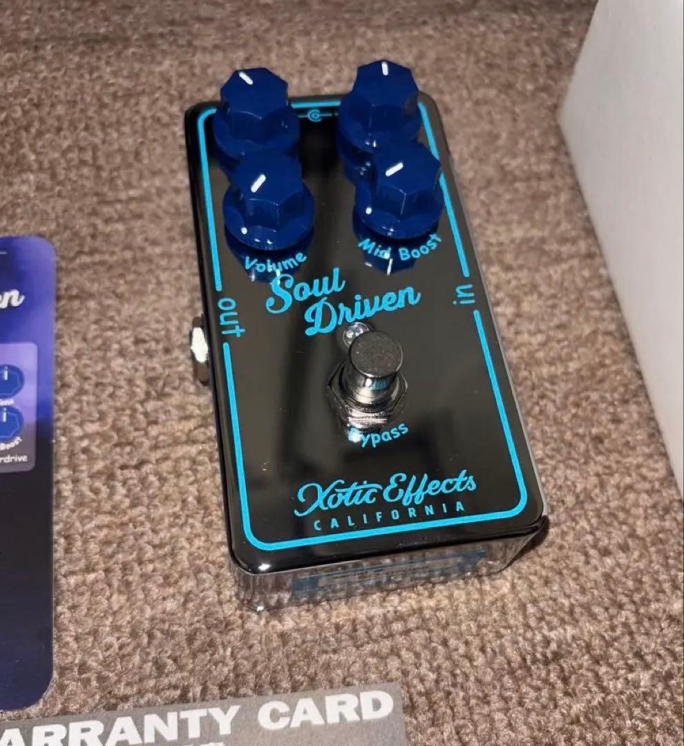 【保証書付き】soul driven xotic 美品