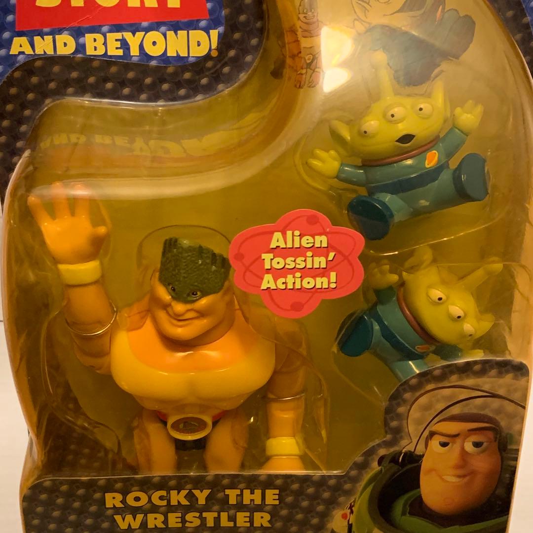 【貴重】トイストーリー　ロッキー・ザ・レスラー　エイリアン　フィギュア