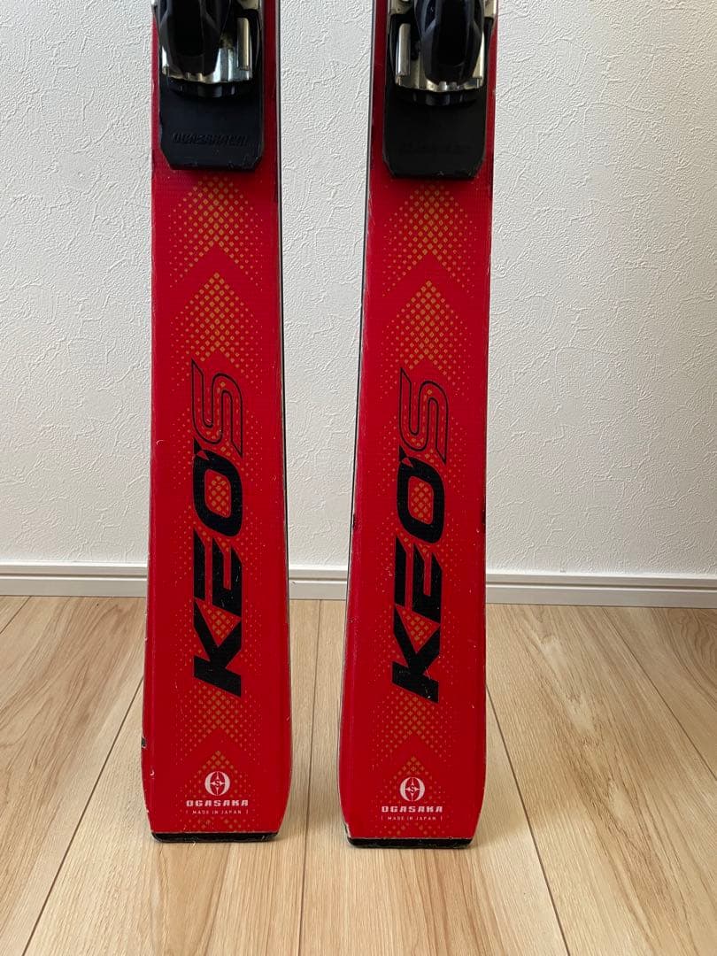 【送料込】オガサカ KEOSケオッズビンディング付き全日本技術選指導員プライズ