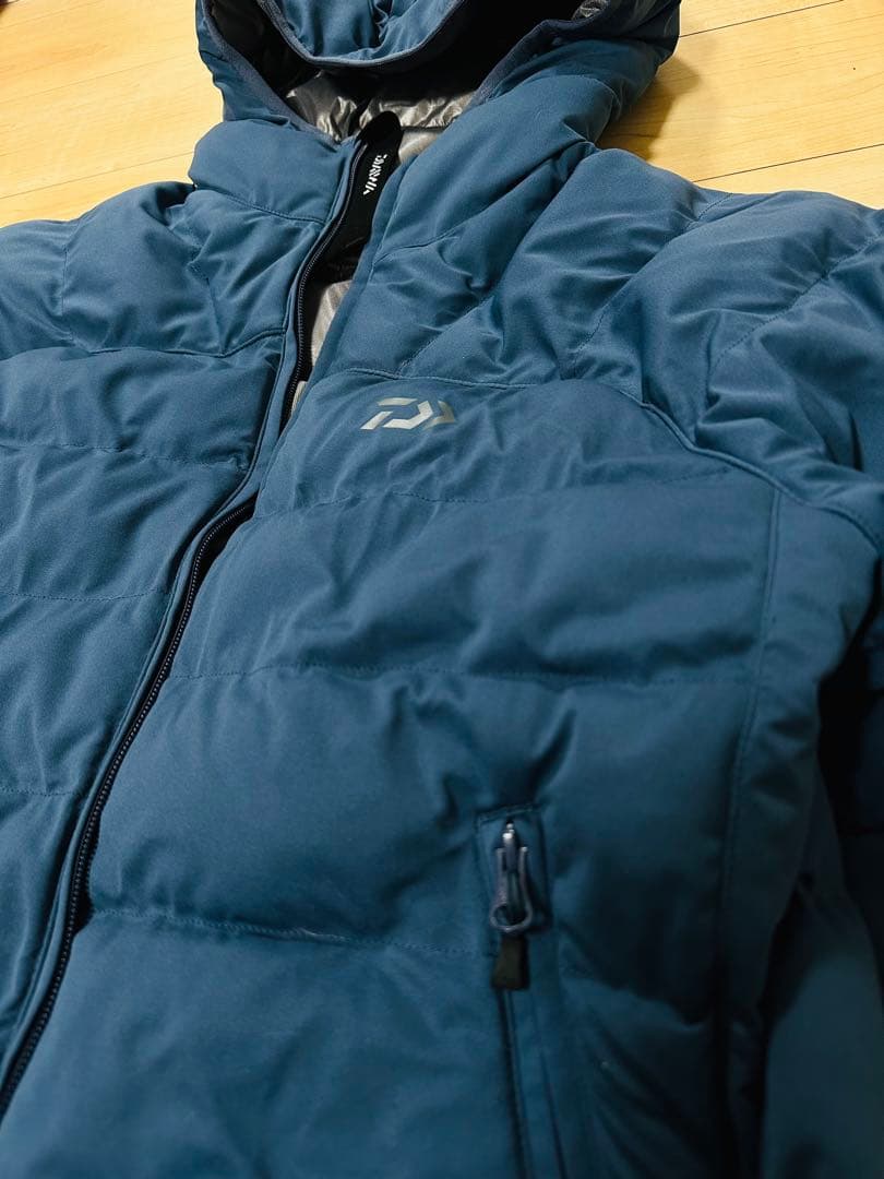 ダイワ サーモフーディジャケット フィッシングウェア 防寒 ダンロテック デニム