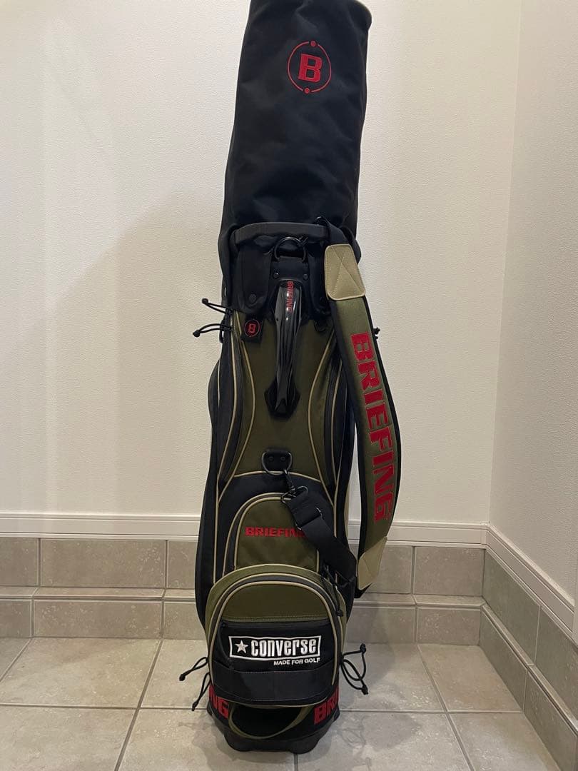 限定モデル　ブリーフィングゴルフ×コンバースコラボキャディバッグ正規品CR-5