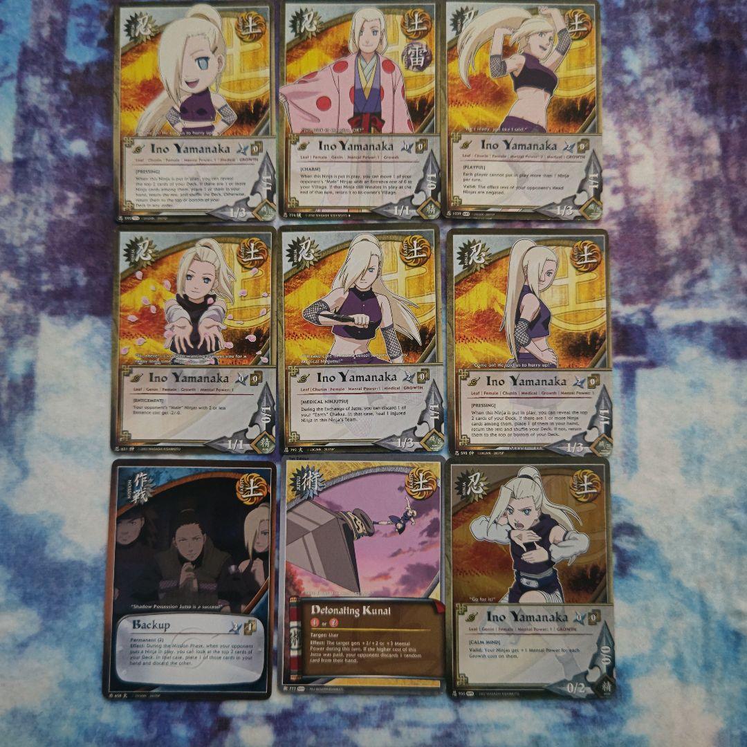 NARUTO ナルトカードゲーム CCG 山中イノ