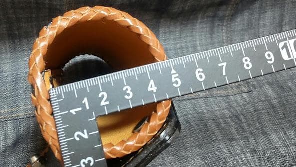 本革　高剛性　タモホルスター　ホルダー　ヘチ釣り　落とし込み　チヌ　黒鯛