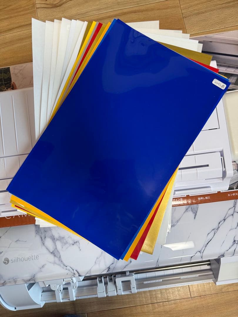 使用頻度少　カッティングマシン シルエット カメオ5 サンプルシート多数