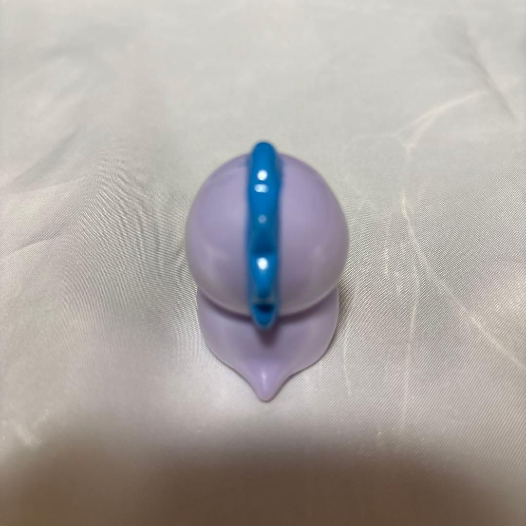 モンスターらんど　明治製菓　レトロ　食玩　恐竜　紫　指人形　当時物