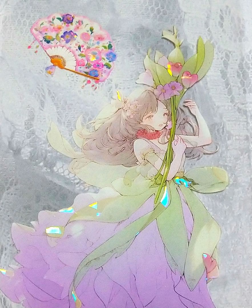 廃盤品✩J1134＃初春日记(贝壳光)噬魂切り売り海外人物女の子AIマステ