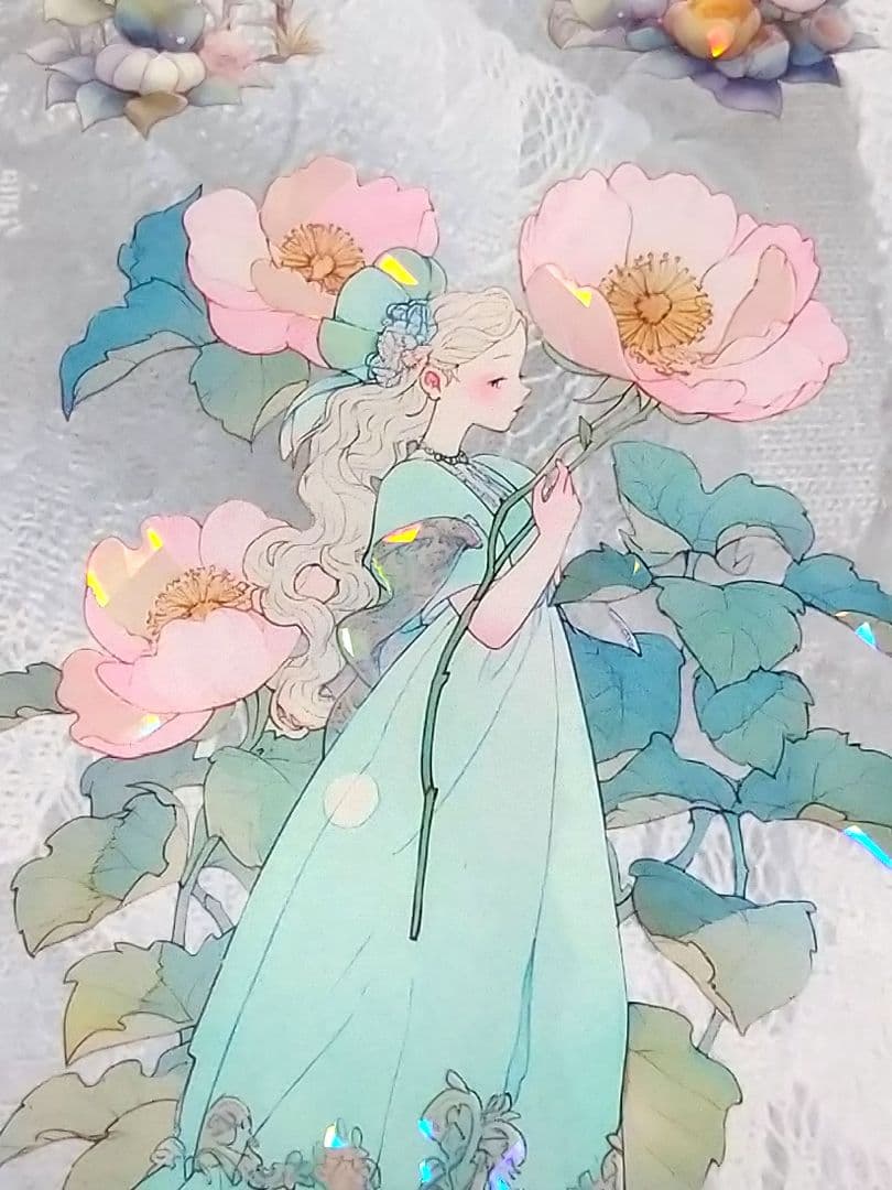 廃盤品✩J1134＃初春日记(贝壳光)噬魂切り売り海外人物女の子AIマステ