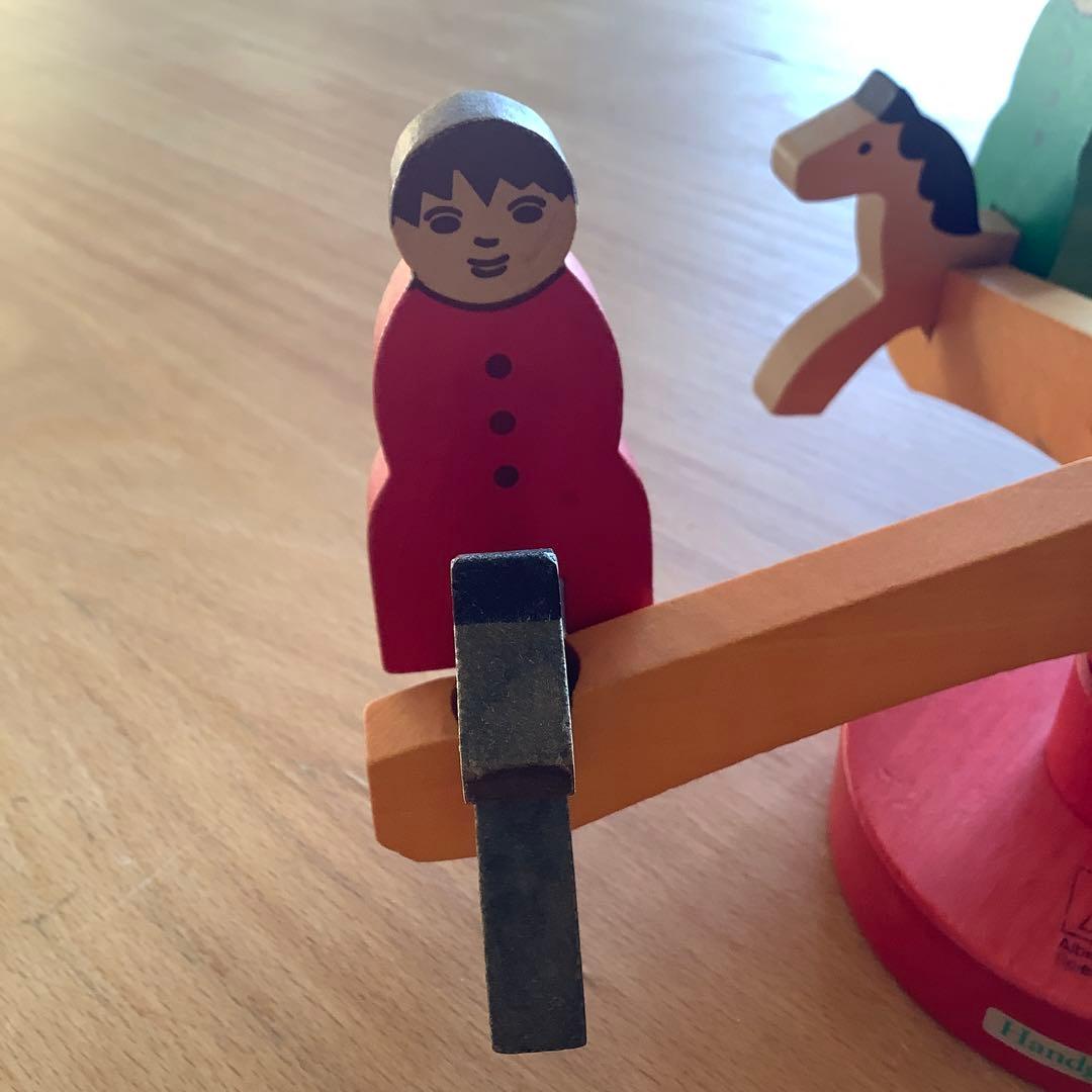 お値下げ　希少　スイス　アルビスブランメリーゴーランド小　ニキティキ