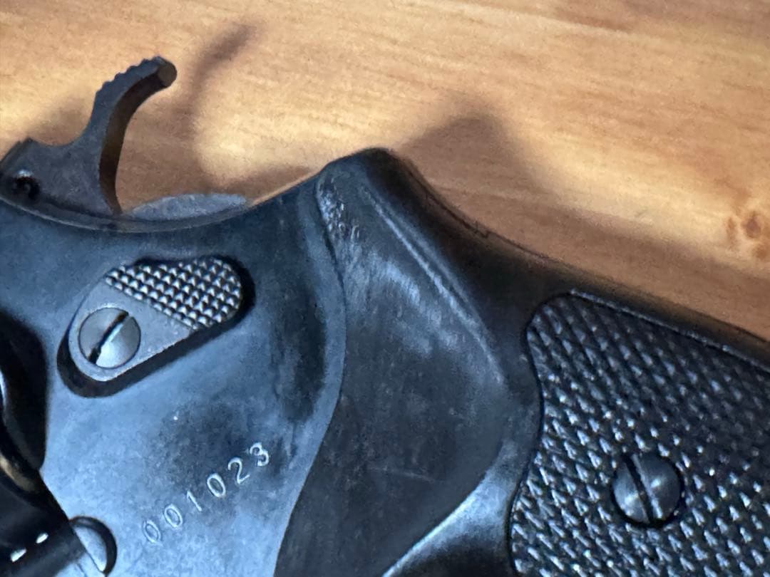 【ジャンク扱い要説明参照】TANAKA製M37エアーウェイト警察仕様ガスガン