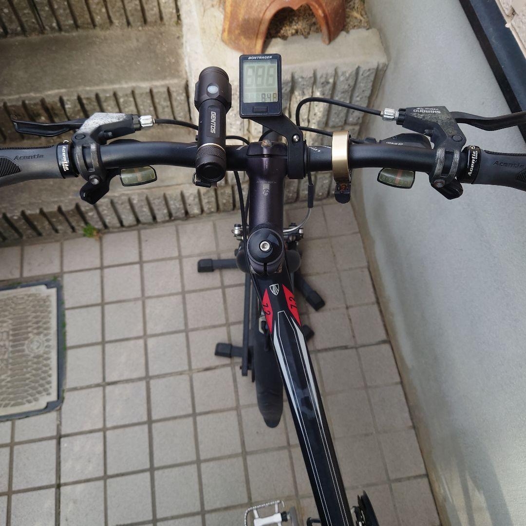 e*m様 TREK　FX7.2 クロスバイク ブラック オプション装備多数　現状