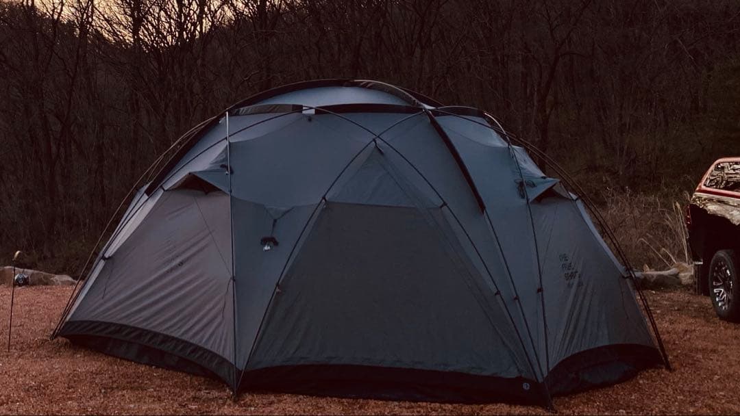 フリースピリッツ　ロボテックドーム　GRAY 70D フットプリント付き