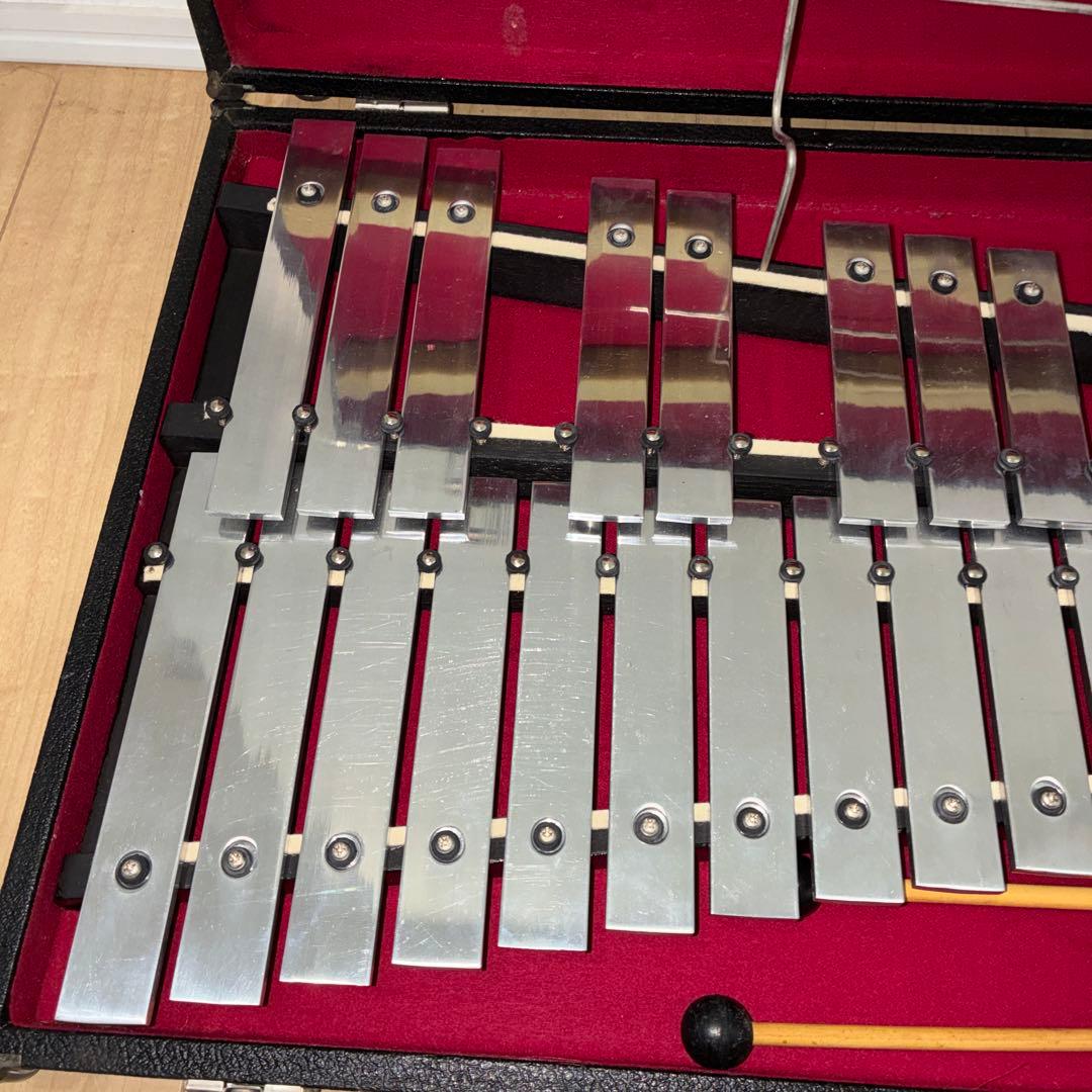 希少です！KOSTH コッス 鉄琴 グロッケン　ハード ケース付