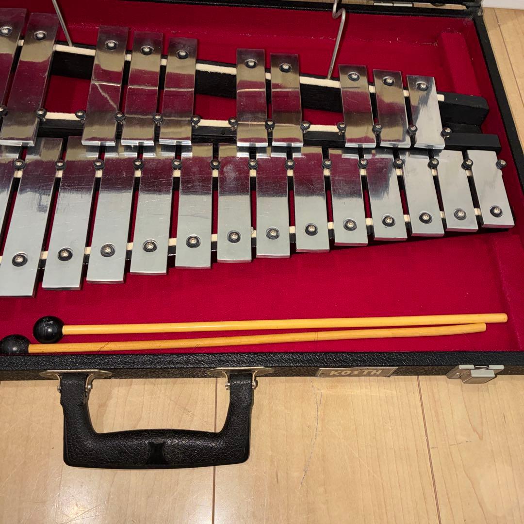 希少です！KOSTH コッス 鉄琴 グロッケン　ハード ケース付