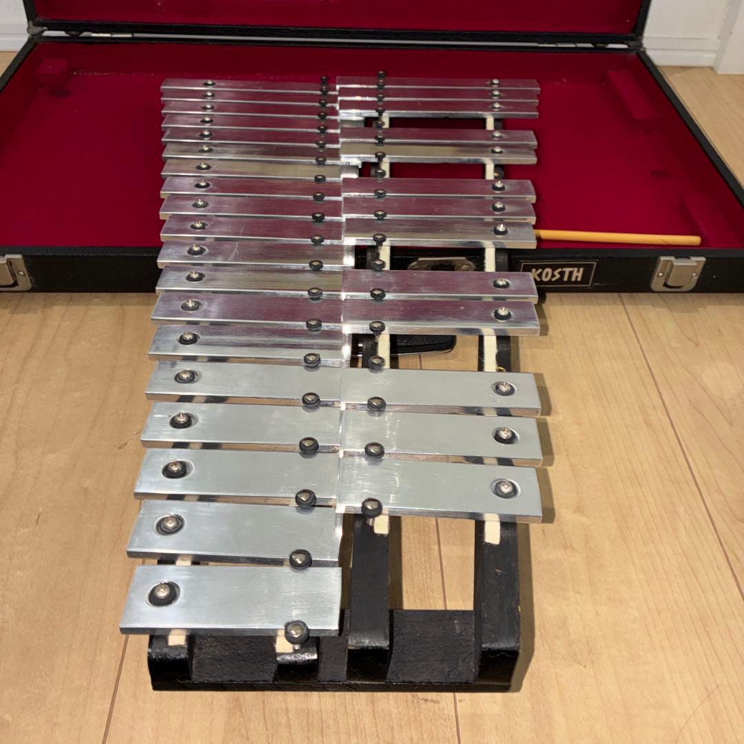 希少です！KOSTH コッス 鉄琴 グロッケン　ハード ケース付