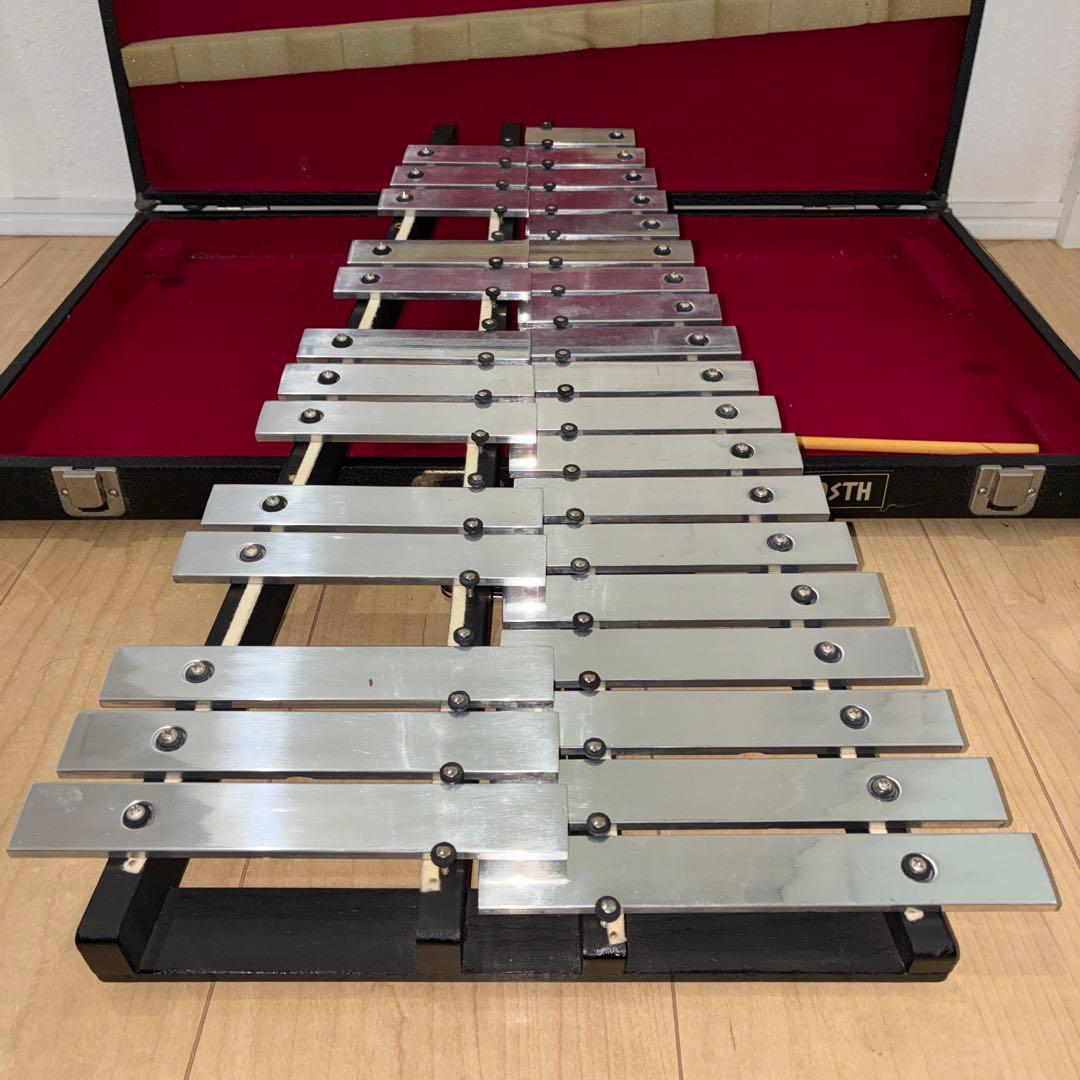 希少です！KOSTH コッス 鉄琴 グロッケン　ハード ケース付