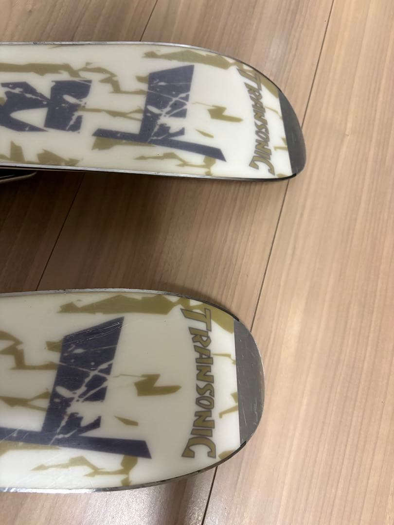 Trick スキー板とキスマークブーツセット　ファンスキー　ショートスキー