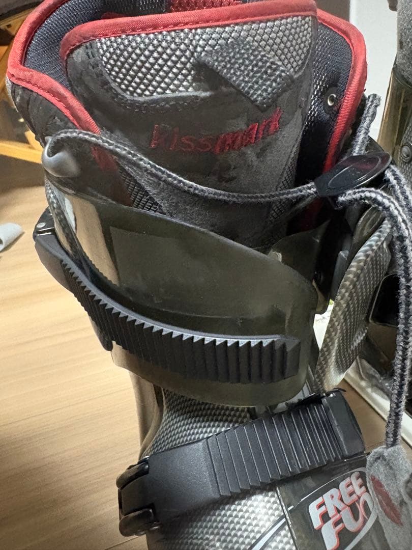 Trick スキー板とキスマークブーツセット　ファンスキー　ショートスキー