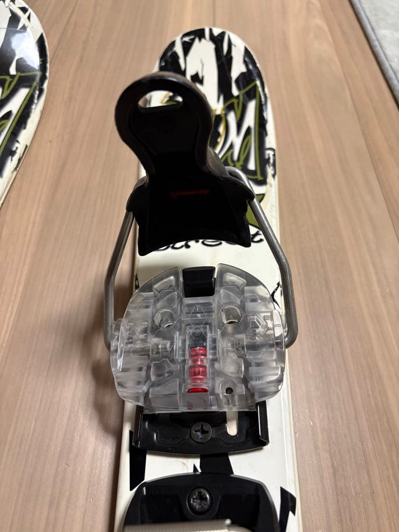 Trick スキー板とキスマークブーツセット　ファンスキー　ショートスキー