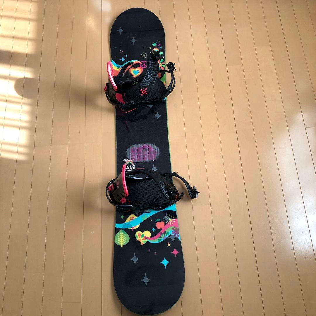 SALOMON スノーボード ビンディング付き
