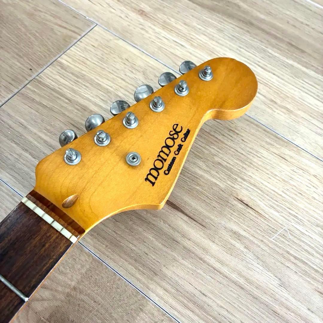 MOMOSE VST-DX カスタムオーダー ストラトキャスター 旧ロゴ