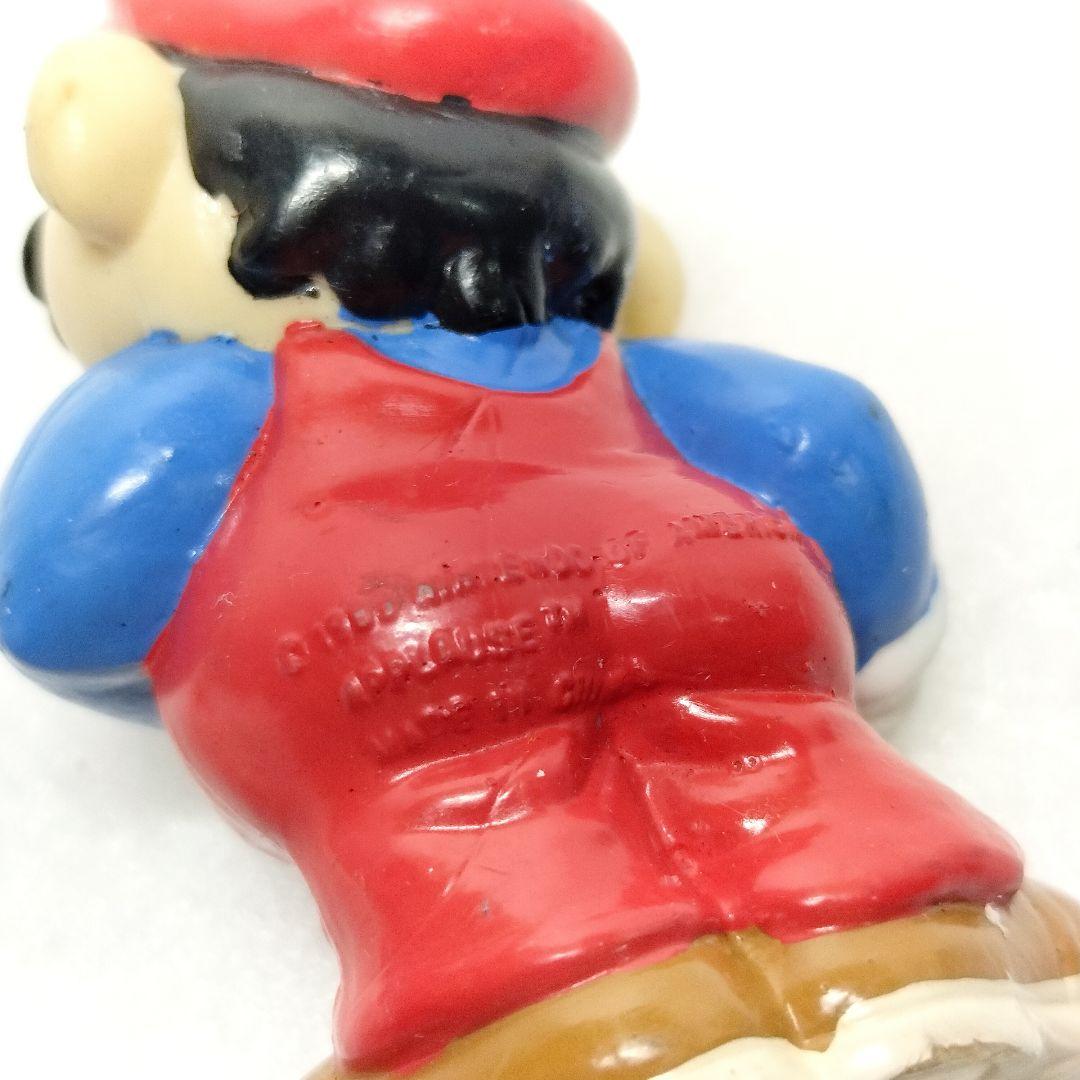 当時物 1989年 アプローズ社 スーパーマリオ PVC フィギュア キノコ