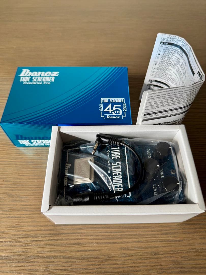 ★新品未使用★ Ibanez TS808 45th 限定色ブルースパークル