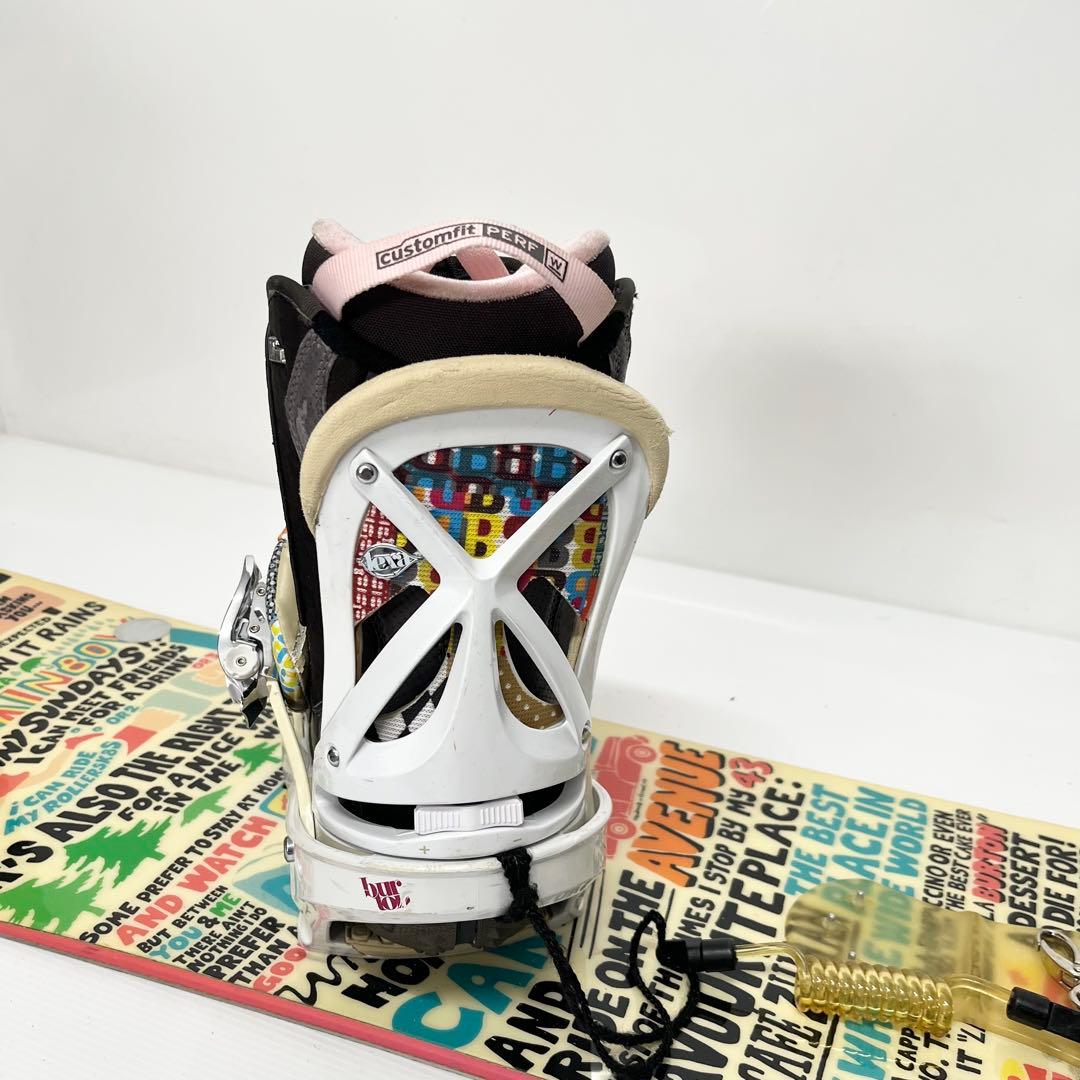 BURTON SALOMON レディース　スノボセット　バートン　スノーボード