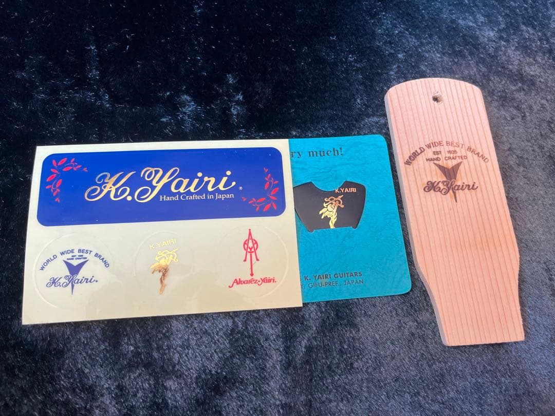 ほぼ未使用、k.ヤイリです!