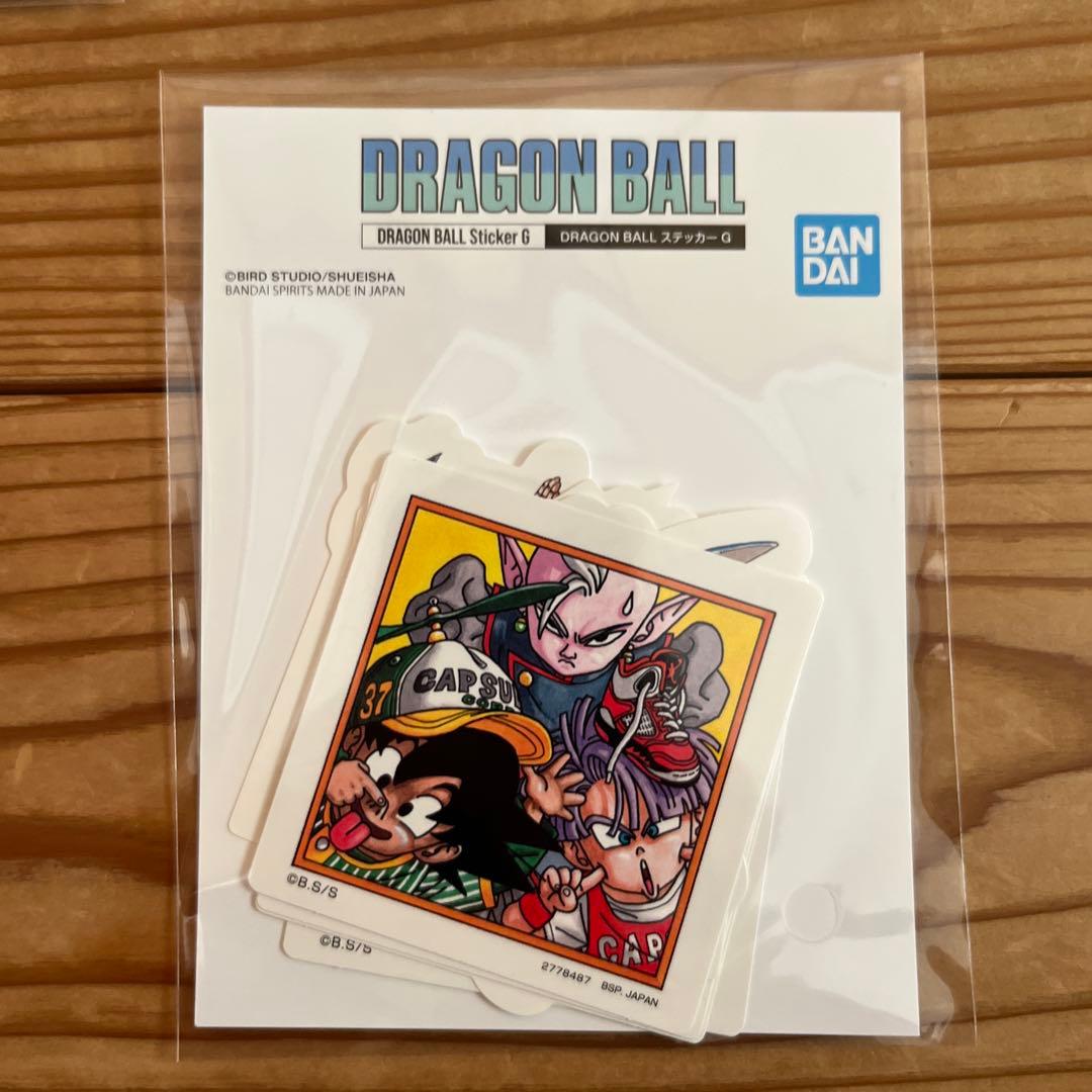 プレミアムバンダイ　原作　ドラゴンボールステッカー　A〜G