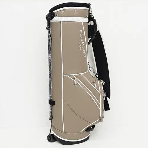 F06100 新品 ペッレモルビダ キャディバッグ TAUPE スタンドタイプ