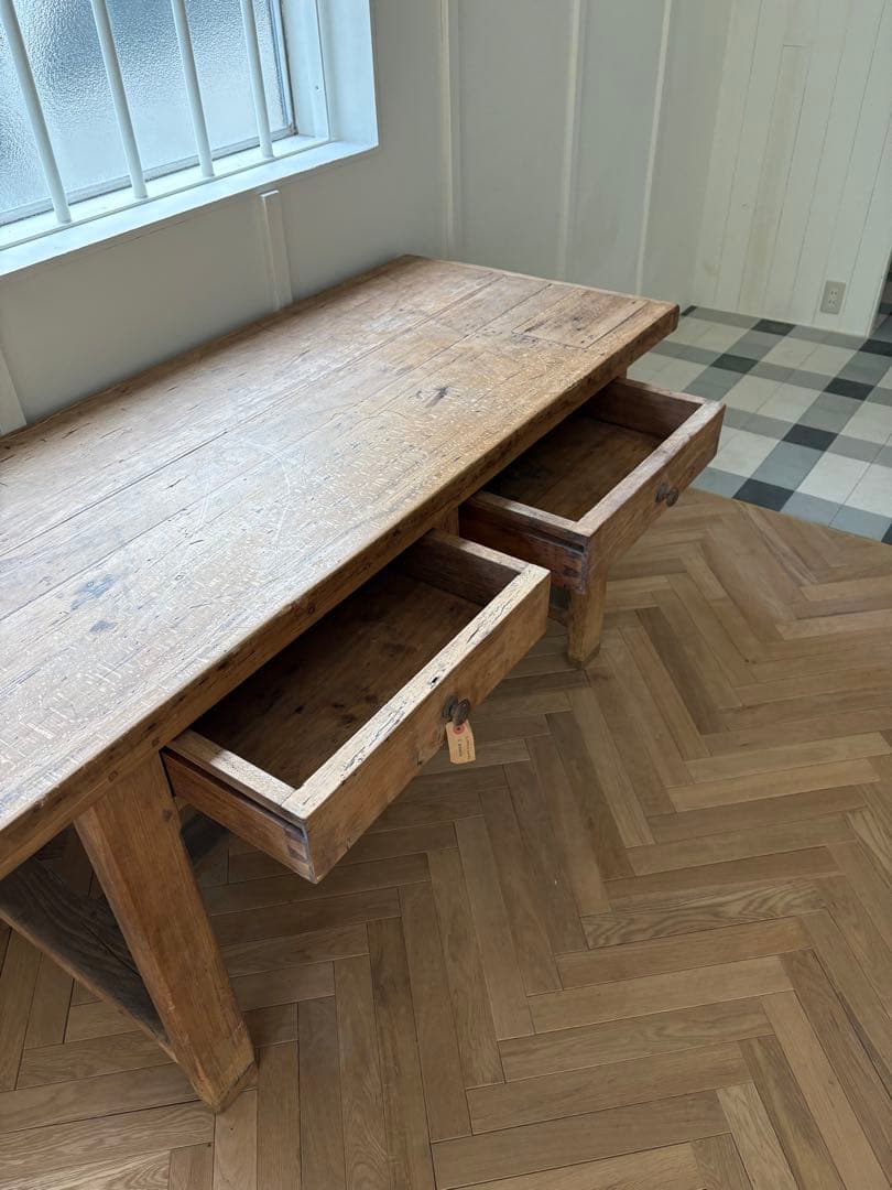 アンティークデスク　作業台