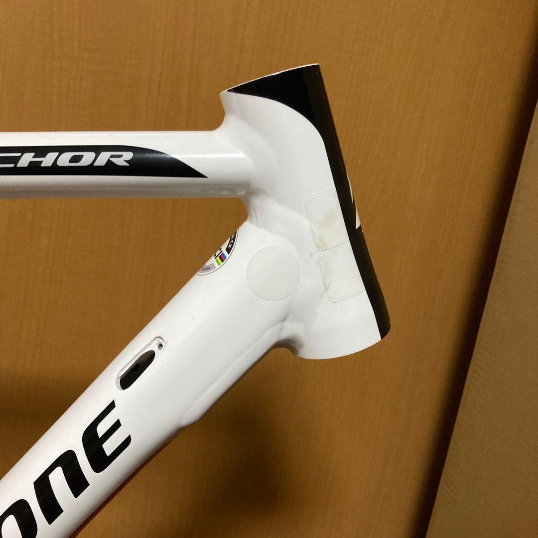 ブリヂストンアンカー　CX6D 53サイズ　一部コンポ付き　シクロクロス