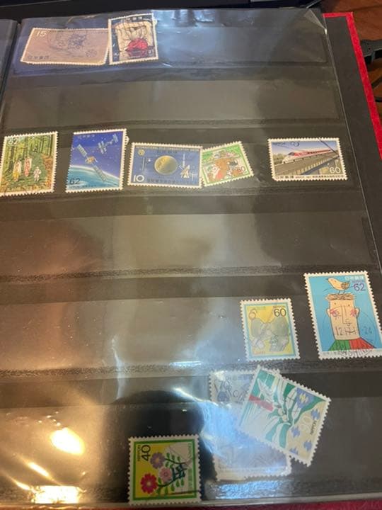 昭和　記念切手　シートブック一冊　使用済　55年前から