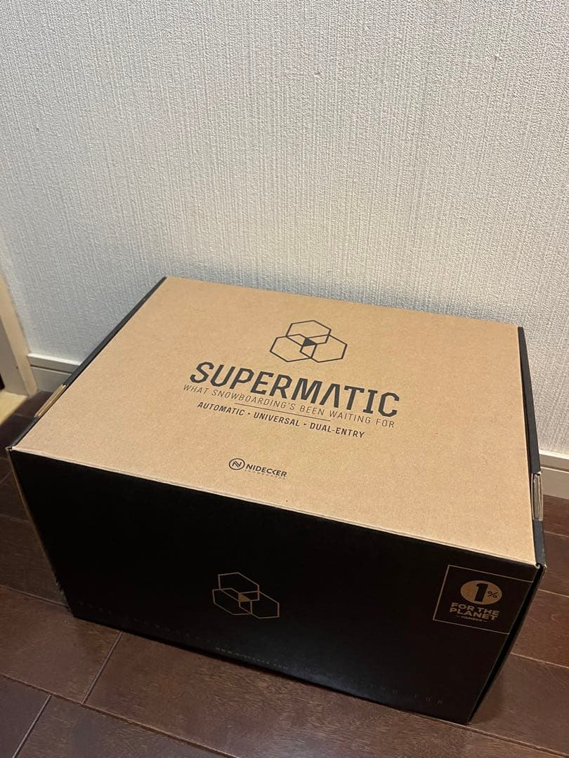 Nidecker Supermatic ホワイト Mサイズ