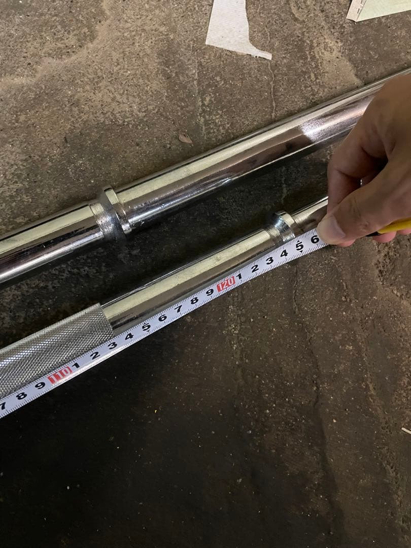 【こん】バーベルシャフト180cm 2本セット