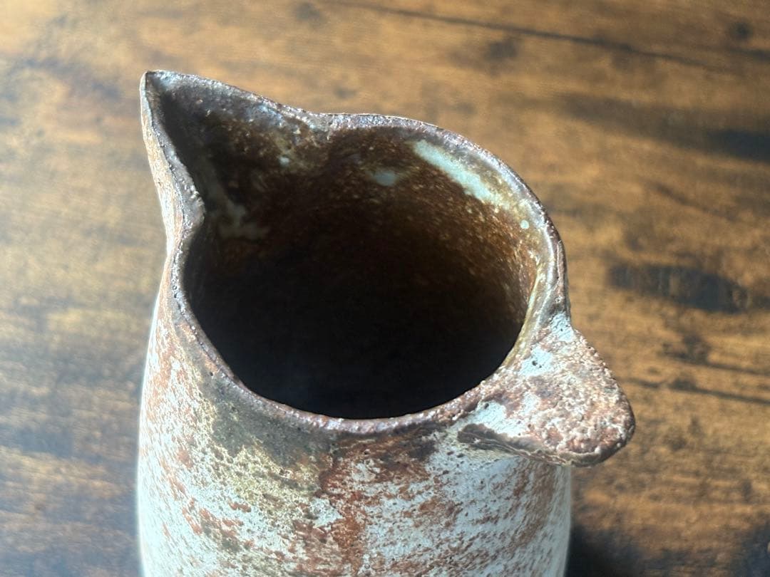 新品　石原稔久　片口&花器　薪釜