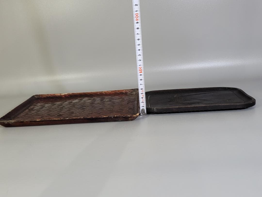 紫檀 唐木 盆 蓋物 煎茶盆 円盆まとめて