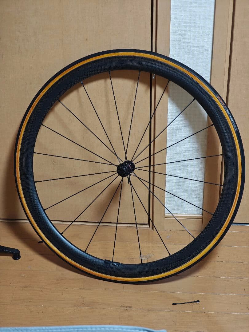 に*ん様 1060g メカニコ カーボンホイール リムブレーキ