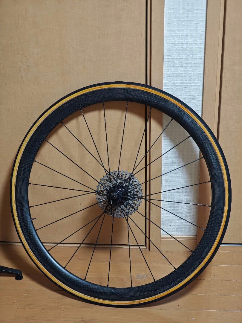 に*ん様 1060g メカニコ カーボンホイール リムブレーキ