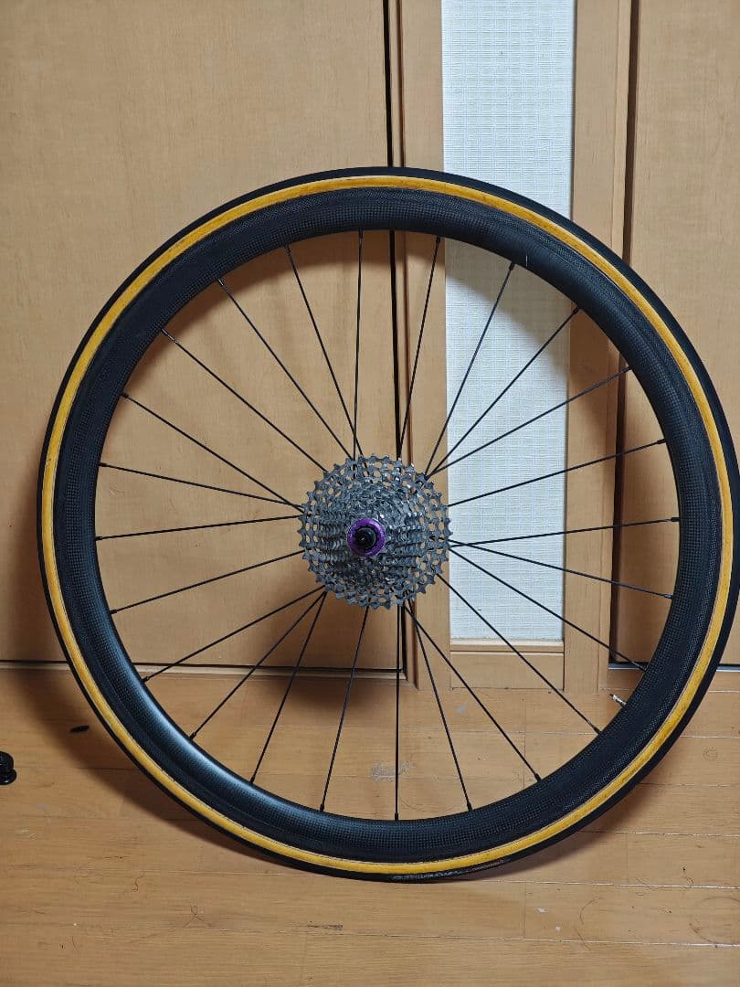 に*ん様 1060g メカニコ カーボンホイール リムブレーキ