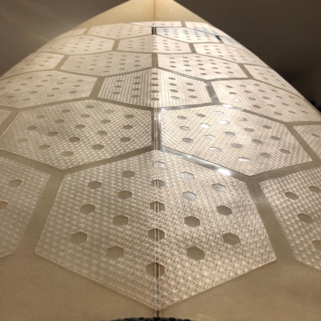 【新作穴あきver. 】即発送！66枚(ハーフ12枚)ホワイトホールデッキパッド